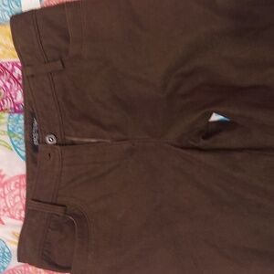 - Wild! Lime green felt lined vintage 90s trousers.